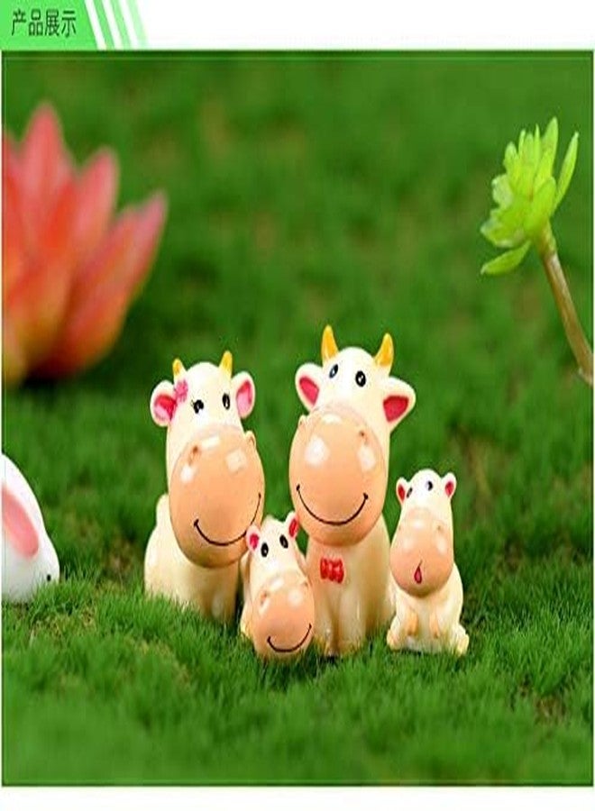 BHOOLU&GOOLU Cute Mini Calf Family showpieces - 4 pcs/Set - Image 4
